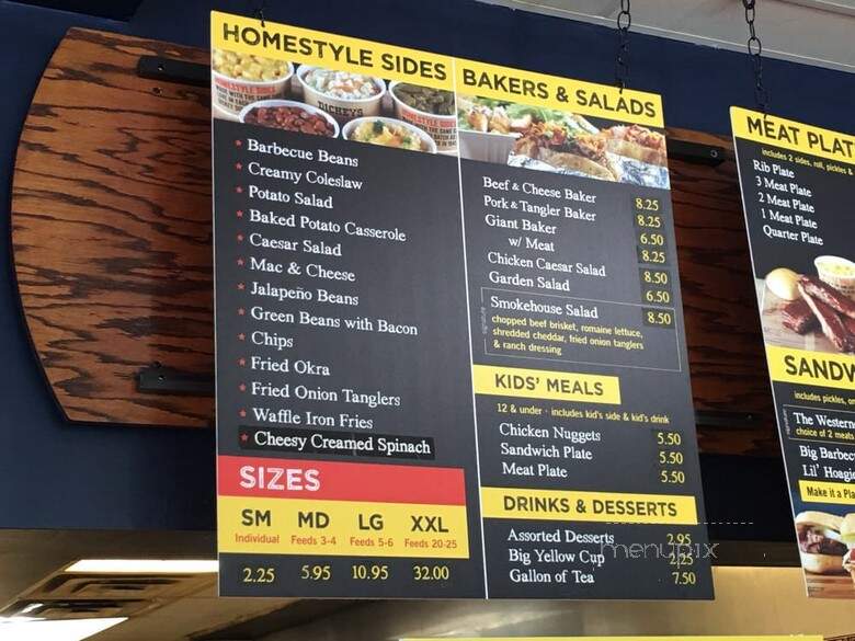 Dickey's Barbecue Pit - Addison, TX menu_pic