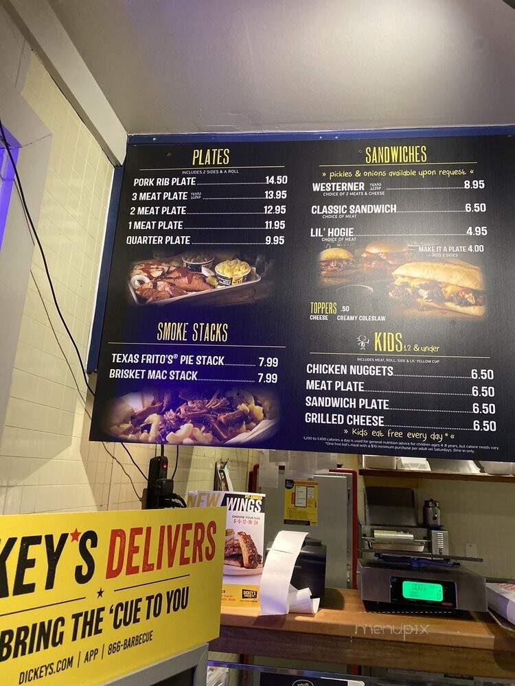 Dickey's Barbecue Pit - Frisco, TX menu_pic