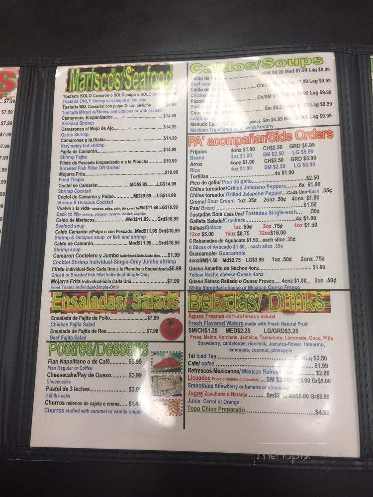 Dona Lencha Taqueria - Irving, TX menu_pic