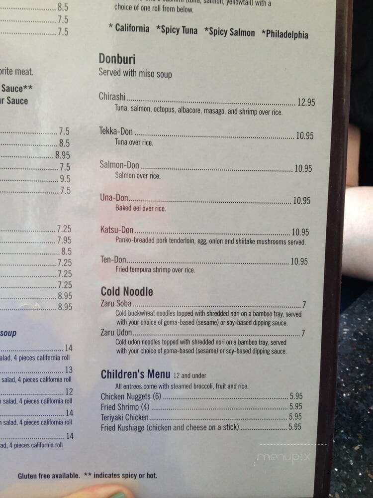 Dragon Gate By Phoenix - Austin, TX menu_pic