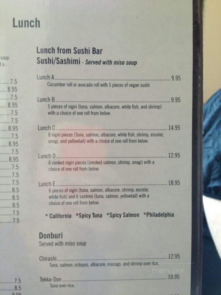 Dragon Gate By Phoenix - Austin, TX menu_pic