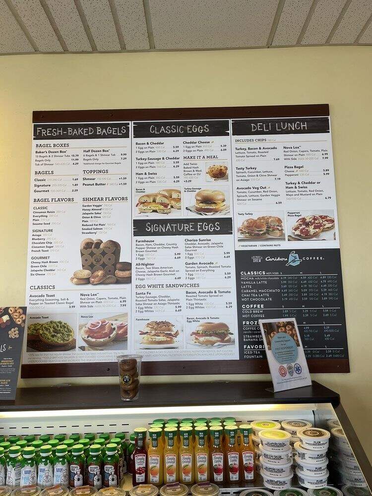 Einstein Bagels & Burgers - San Antonio, TX menu_pic