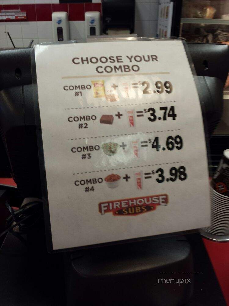 Firehouse Subs - Round Rock, TX menu_pic