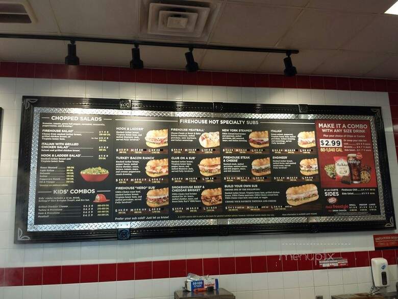 Firehouse Subs - Round Rock, TX menu_pic