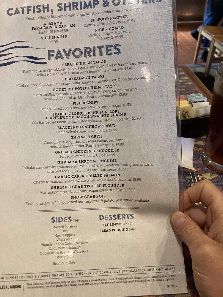 Fish City Grill - Katy, TX menu_pic