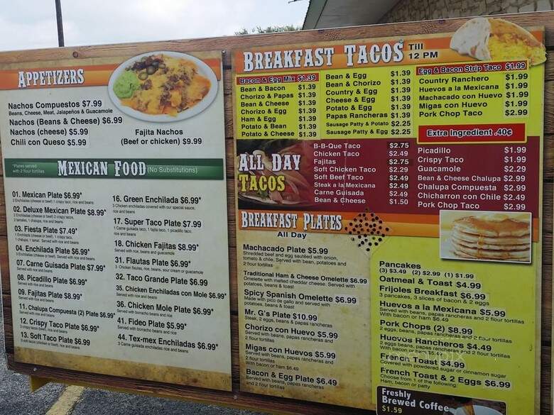 Frijoles Mexican Restaurant - San Antonio, TX menu_pic