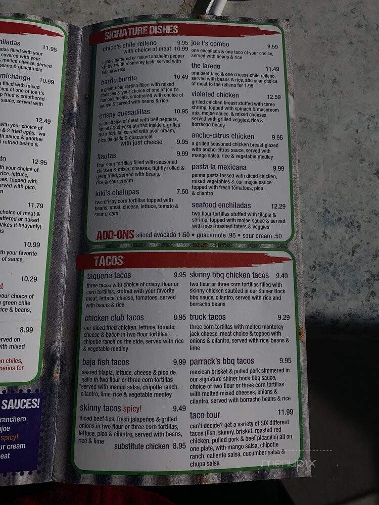 Gathering Place - Amarillo, TX menu_pic