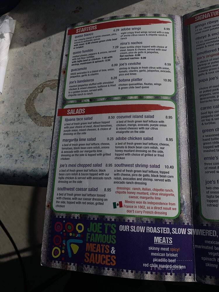 Gathering Place - Amarillo, TX menu_pic