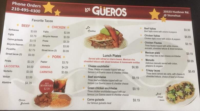 Guero's Taco Diner - San Antonio, TX