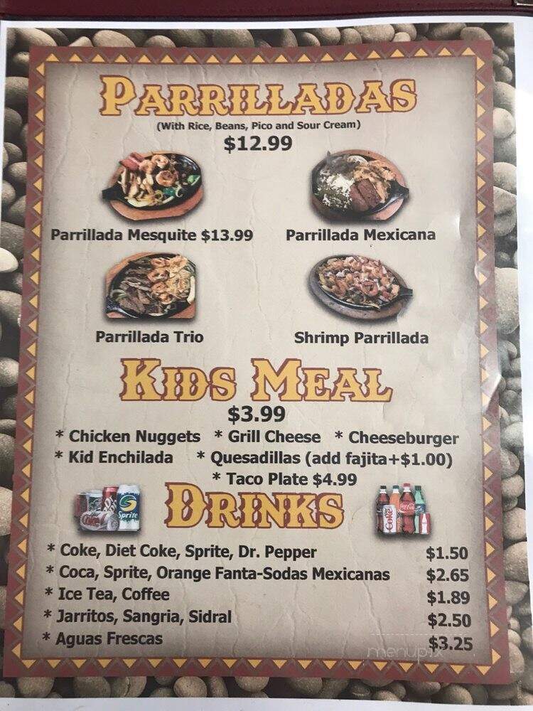 Hacienda Hernandez Taqueria - Terrell, TX menu_pic