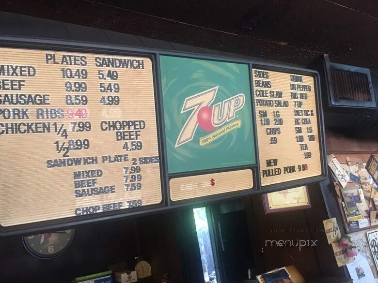 House Park Bar-B-Q - Austin, TX menu_pic