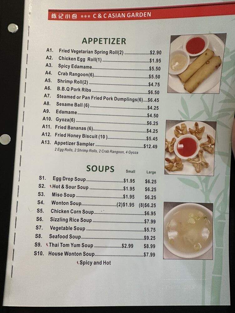 Hunan Garden - College Station, TX menu_pic