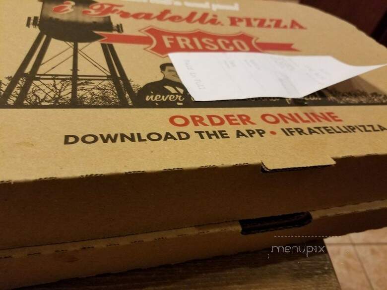 I Fratelli Pizza Delivery - Coppell, TX