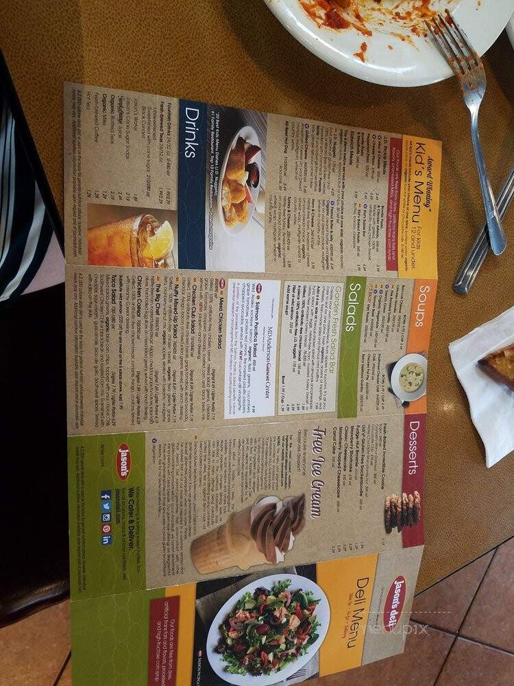 Jason's Deli - Allen, TX menu_pic