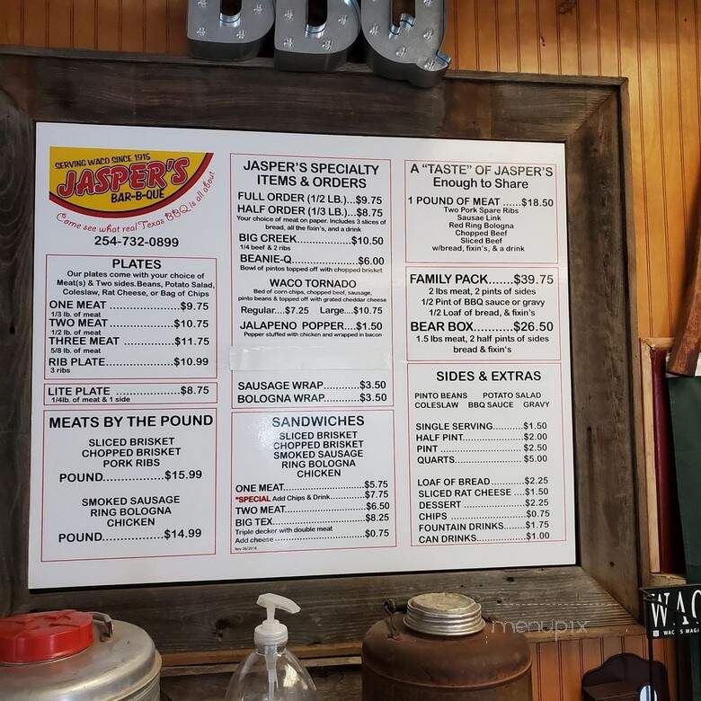 Jasper's Bar-B-Que - Waco, TX