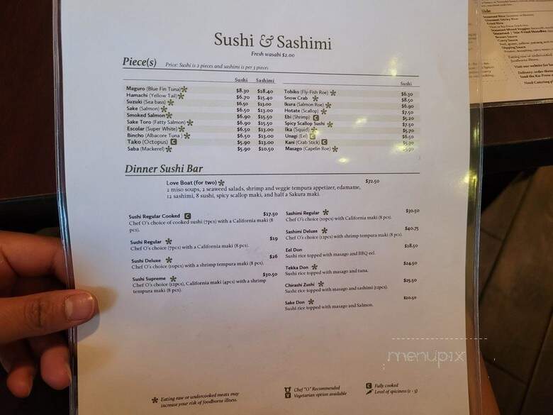 Ka-Prow Pan Asian Bistro - Austin, TX menu_pic