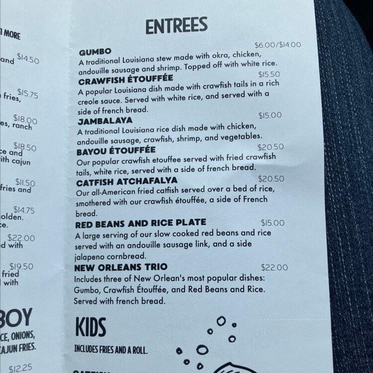 Krispy Chicken - Waco, TX menu_pic