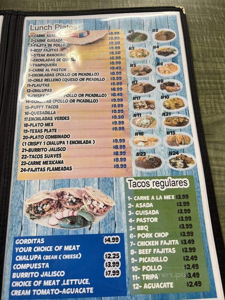 La Cocina - San Antonio, TX menu_pic