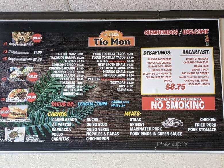 La Cocina - Rockwall, TX menu_pic