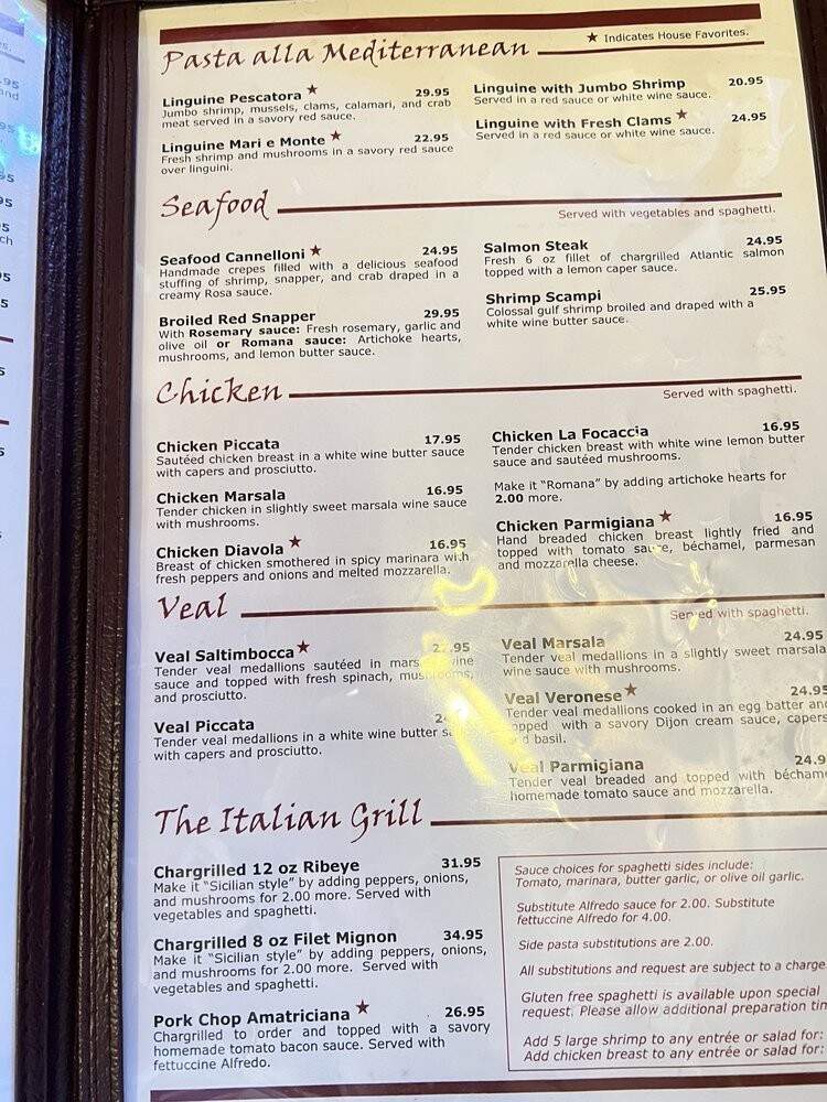 La Focaccia Italian Grill - San Antonio, TX