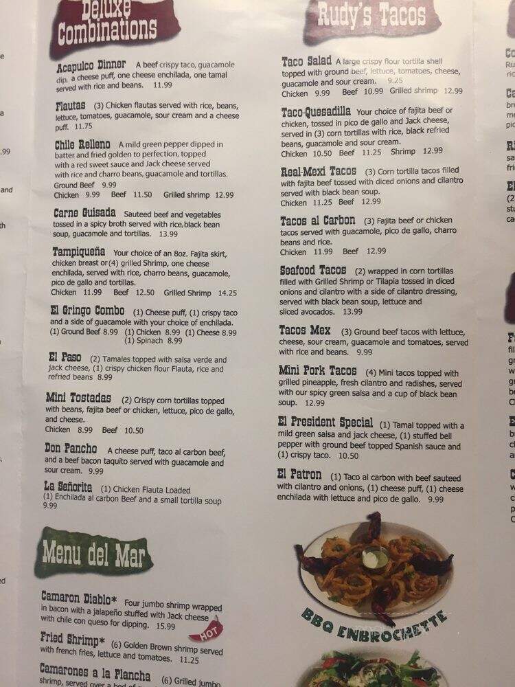 La Maria Mexican Restaurant - Cypress, TX menu_pic