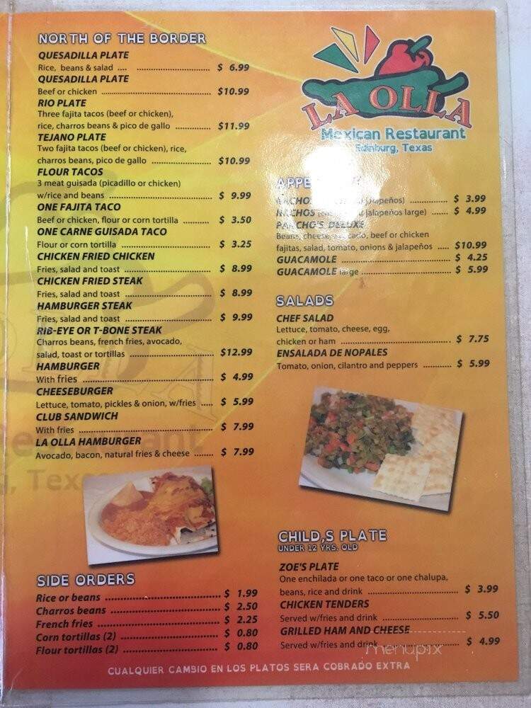 La Olla Mexican Restaurant - Edinburg, TX
