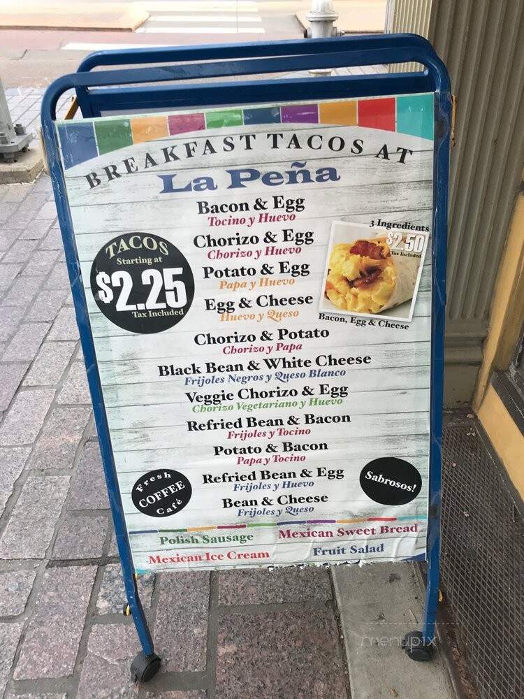 La Perlita - Austin, TX menu_pic