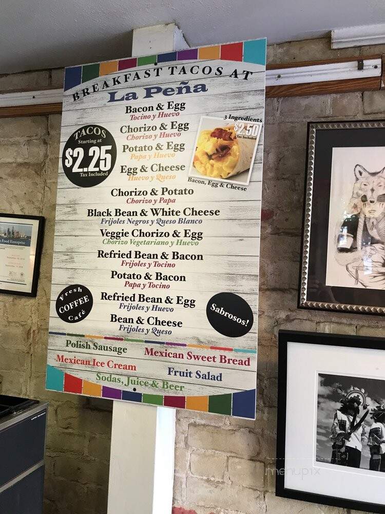 La Perlita - Austin, TX menu_pic