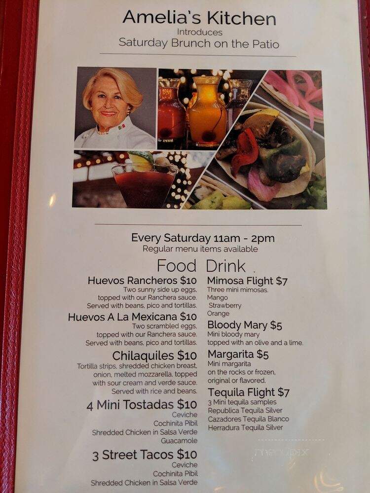 Las Palomas Restaurant - Bar - Austin, TX menu_pic
