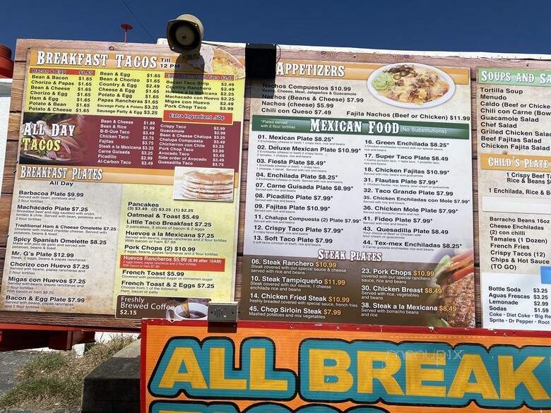 Little Taco Factory Mexican - San Antonio, TX menu_pic