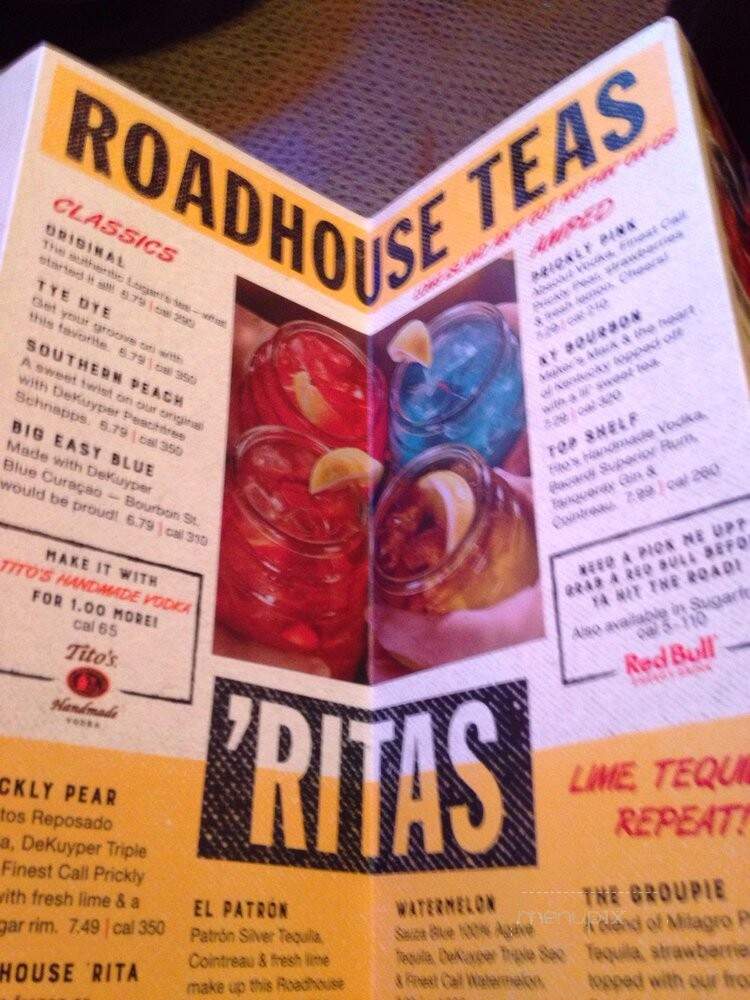 Logan's Roadhouse - Amarillo, TX menu_pic