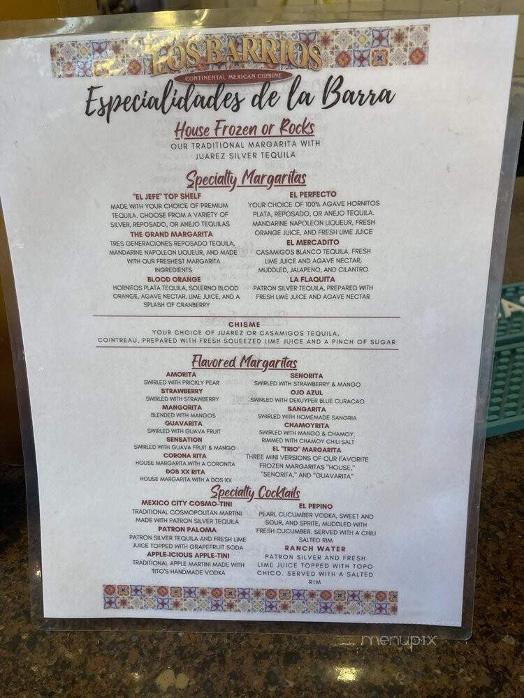 Los Barrios Mexican Restaurant - San Antonio, TX