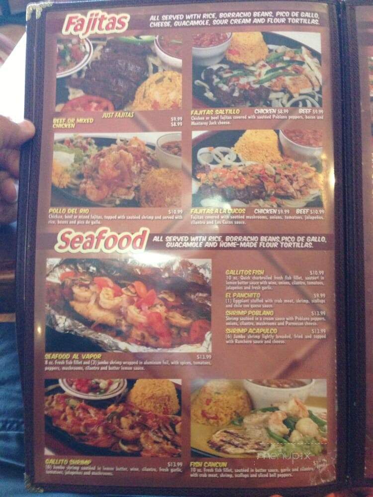 Los Cucos Mexican Cafe Xx - Humble, TX menu_pic