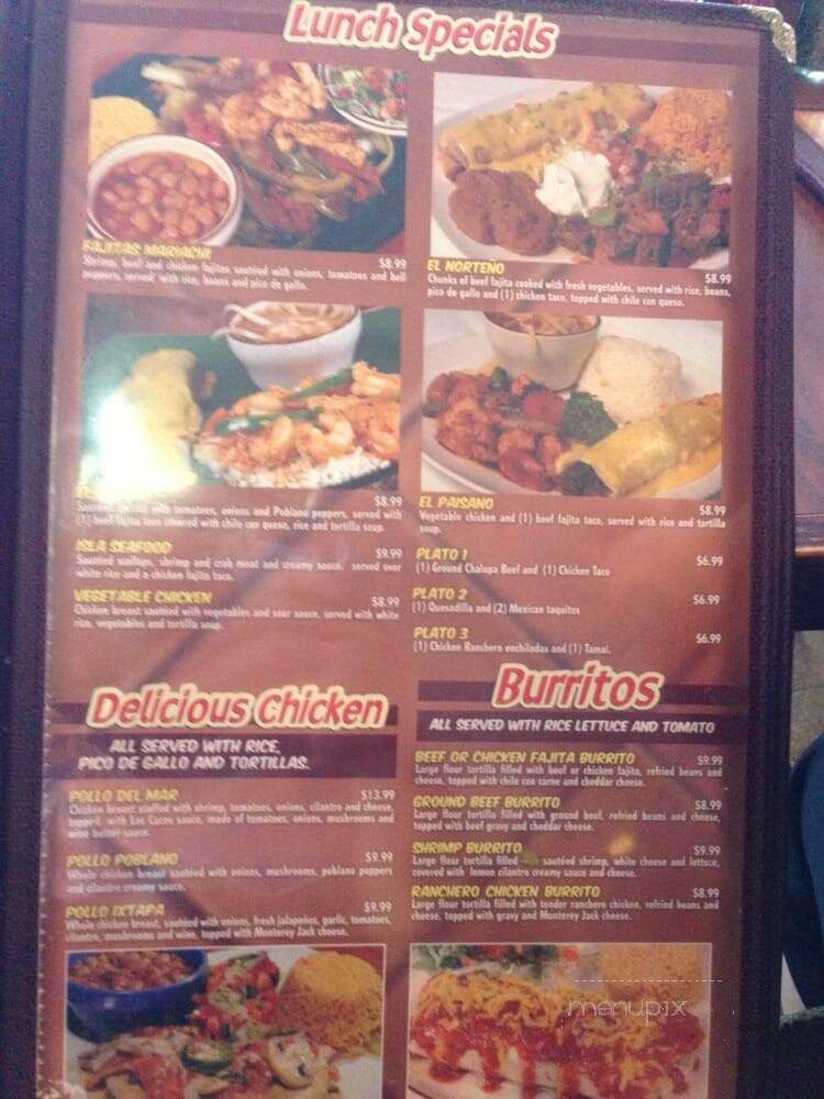 Los Cucos Mexican Cafe Xx - Humble, TX menu_pic