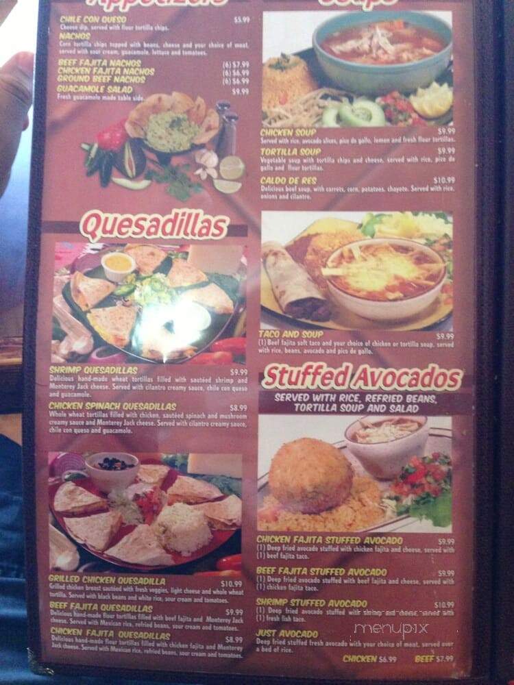 Los Cucos Mexican Cafe Xx - Humble, TX menu_pic
