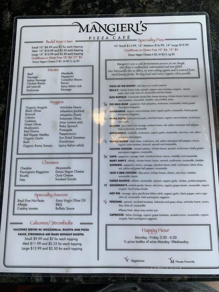 Mangieri's Pizza Cafe - Austin, TX