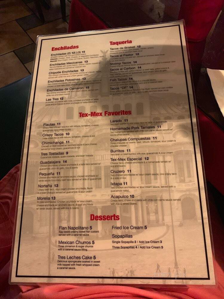 Mexi Go Club & Restaurant - Allen, TX menu_pic