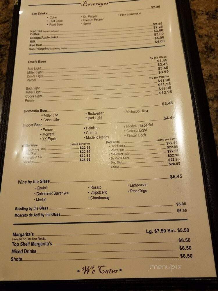 Napollis Restaurant In Forney - Forney, TX menu_pic