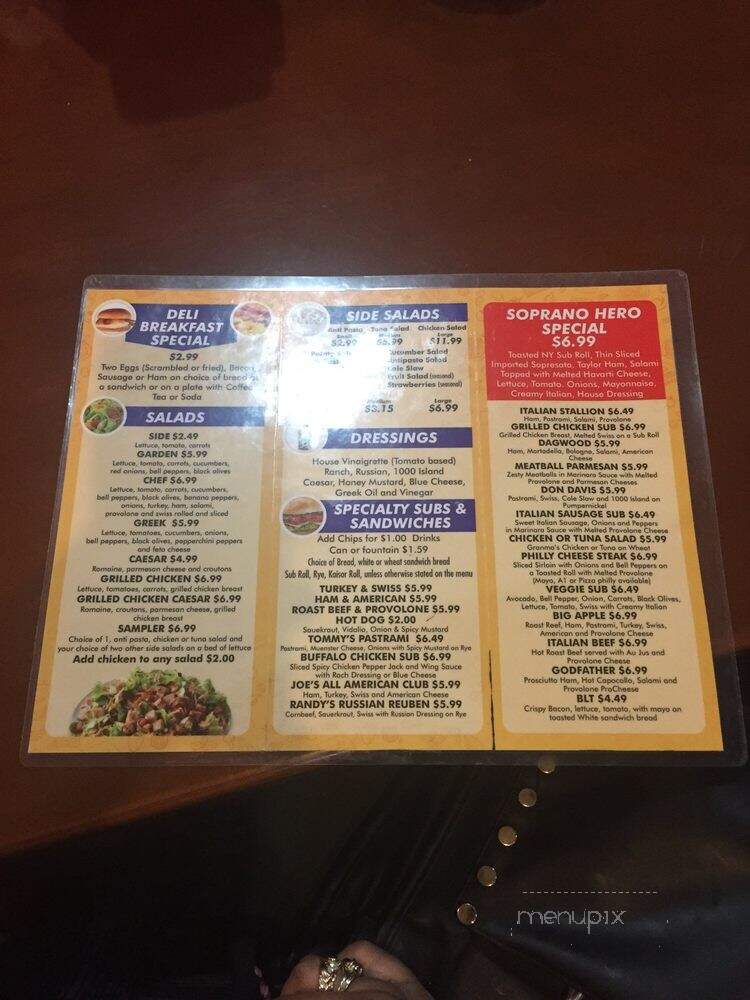 New York Pizza & Deli - Euless, TX menu_pic