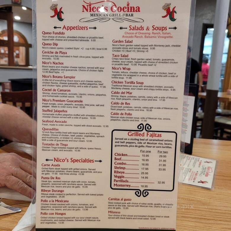 Nico's Cocina Bar & Grill - Carrollton, TX