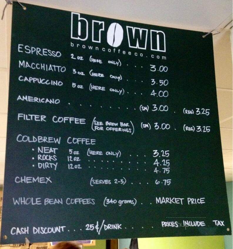 Olmos Coffee House - San Antonio, TX menu_pic