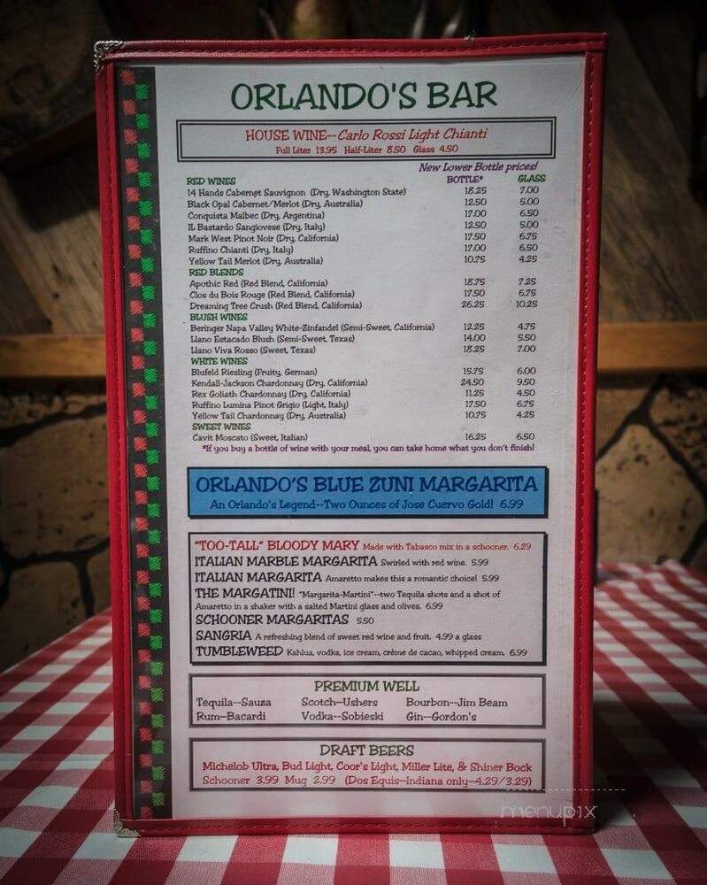 Orlando's Italian Restaurants - Lubbock, TX