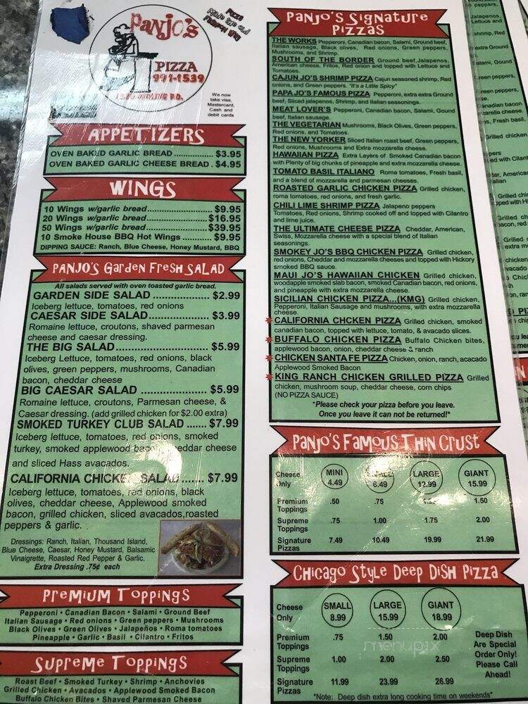 Panjo's Pizza - Corpus Christi, TX