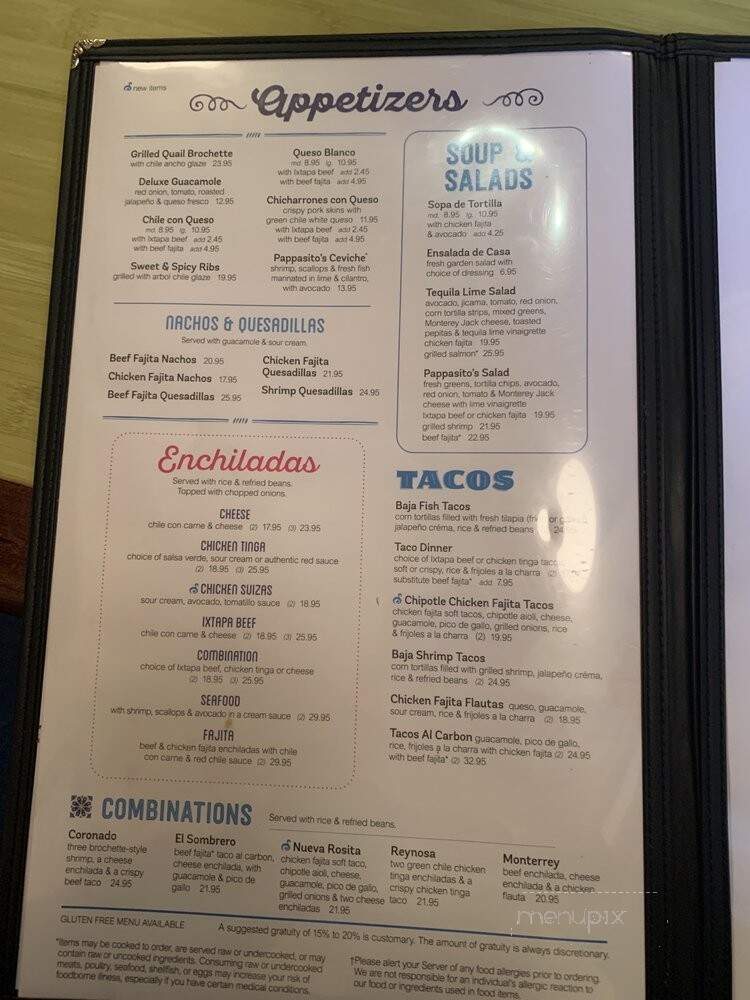 Pappasito's Cantina - Humble, TX menu_pic