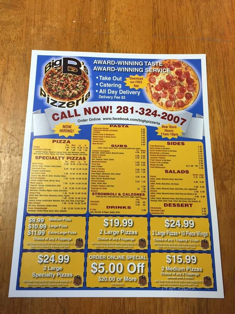 Pizzano's Pizzeria - Huffman, TX