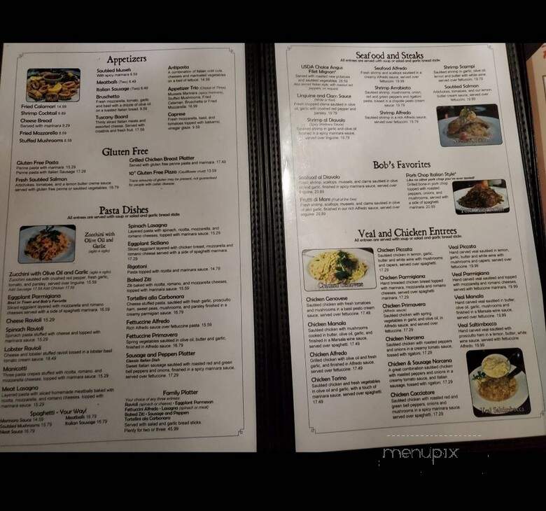 Reale's Pizza & Cafe - Austin, TX menu_pic