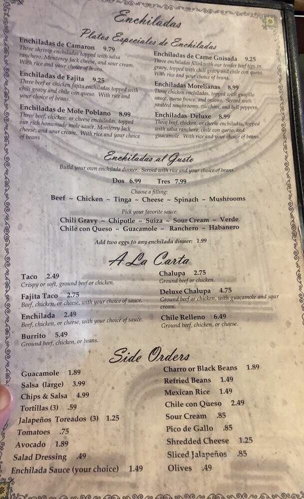 Rio Grande Tex-Mex Restaurant - Round Rock, TX menu_pic