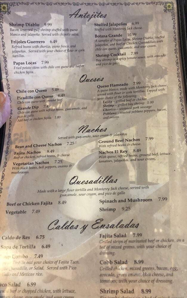 Rio Grande Tex-Mex Restaurant - Round Rock, TX menu_pic