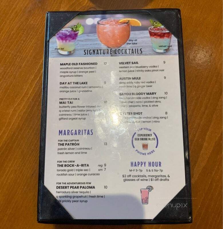 Rockfish Seafood Grill - Southlake, TX menu_pic