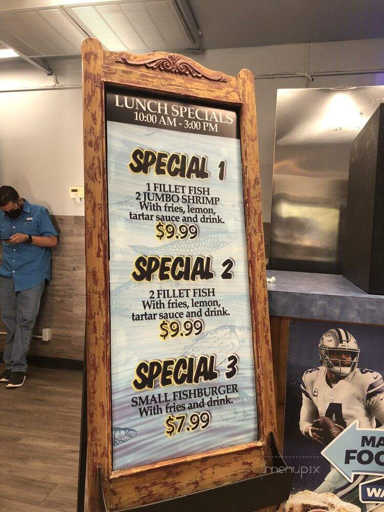 Rudy's Seafood - San Antonio, TX menu_pic